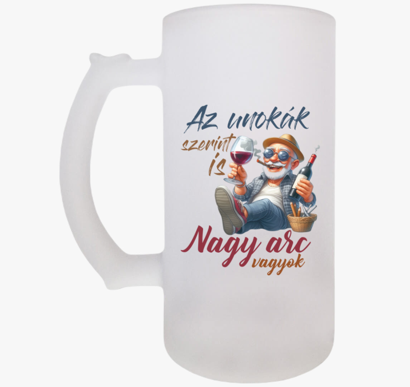 Nagy arc vagyok söröskorsó