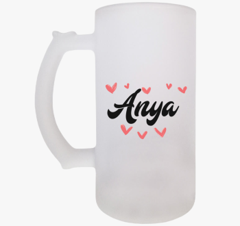 Anya szívecskés sörö...