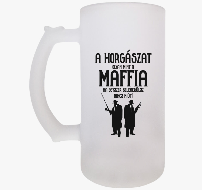 A horgászat olyan, mint a maffia söröskorsó