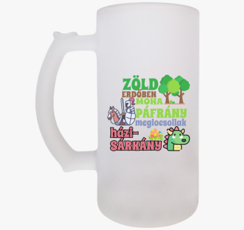 Zöld erdőben moha......