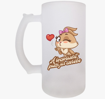 A locsolásért puszi ...