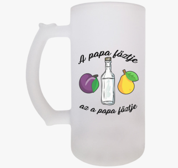 A papa főztje sörösk