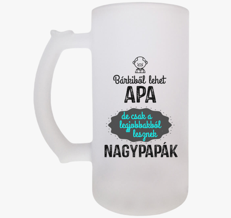 Bárkiből lehet apa söröskorsó