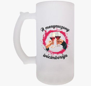 A menyasszony ivócim...