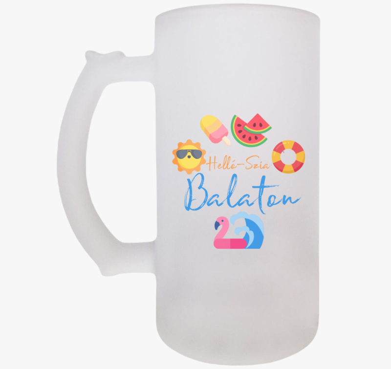 Hello-Szia Balaton söröskorsó