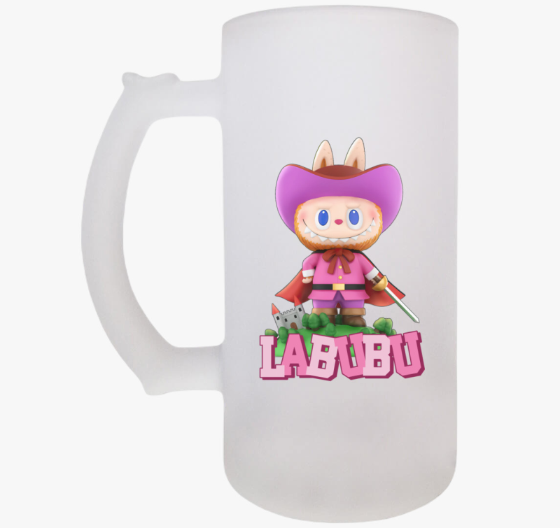 Muskétás labubu söröskorsó 