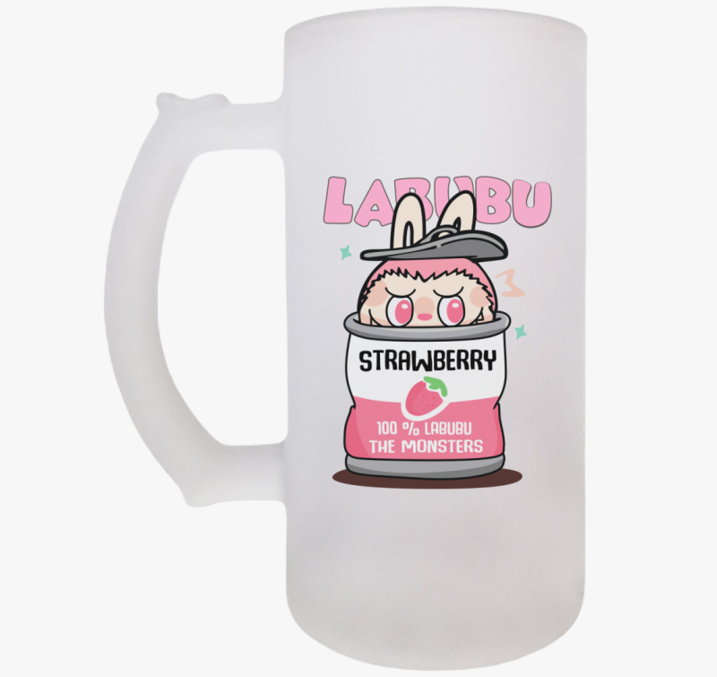 Strawberry labubu söröskorsó 