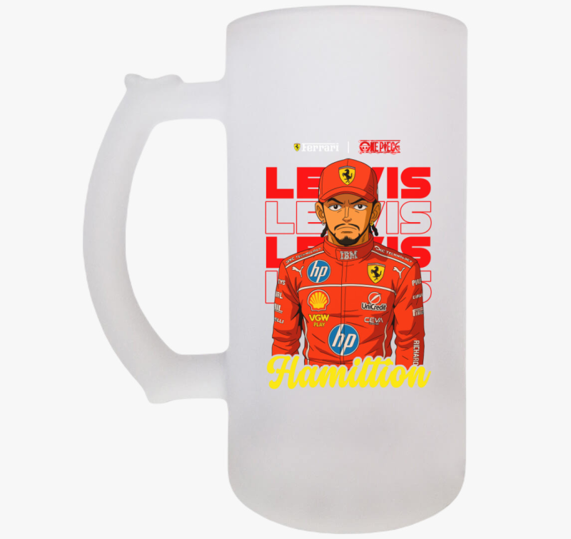 Lewis Hamilton Rajzolt söröskorsó