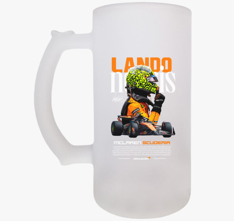 Lando Norris Történet söröskorsó