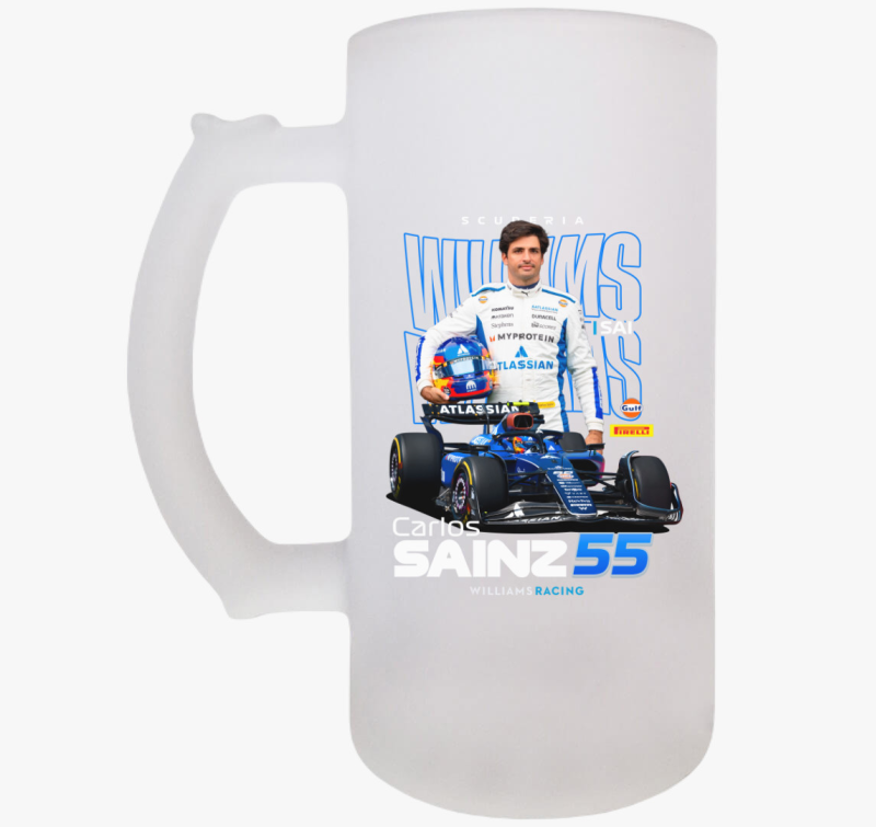 Carlos Sainz Williams söröskorsó