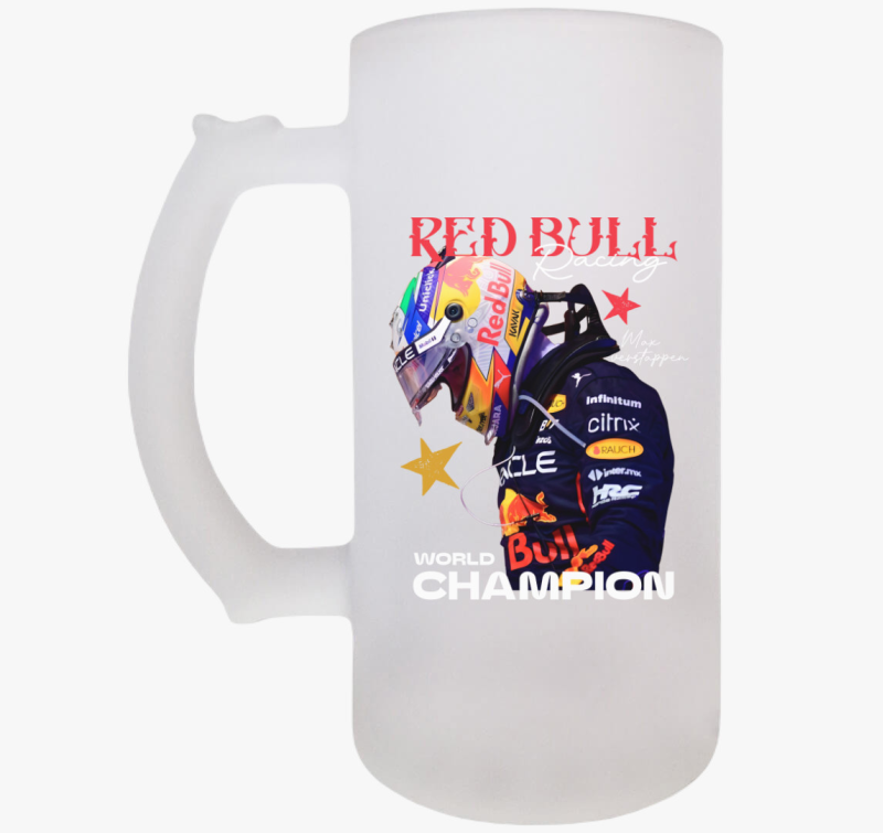 Verstappen Világbajnok söröskorsó