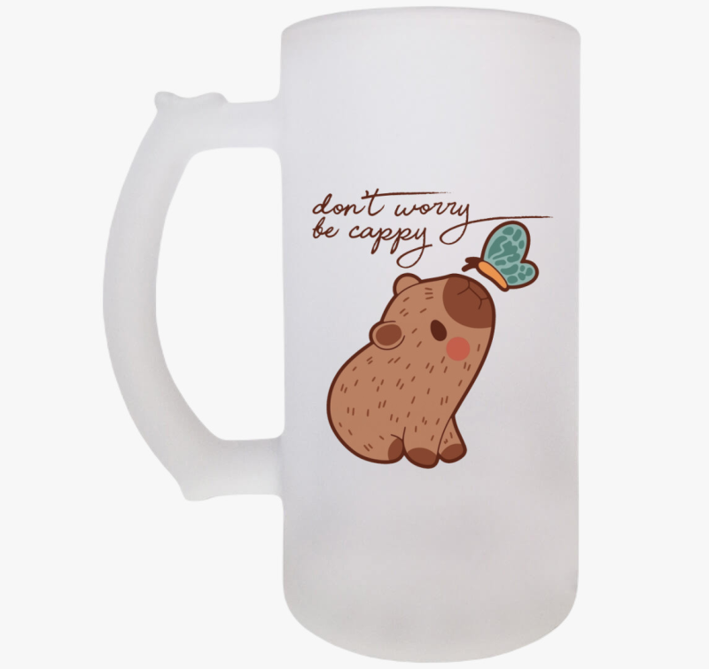 Don't worry be cappy söröskorsó