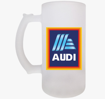 Audi bolt vicces sör