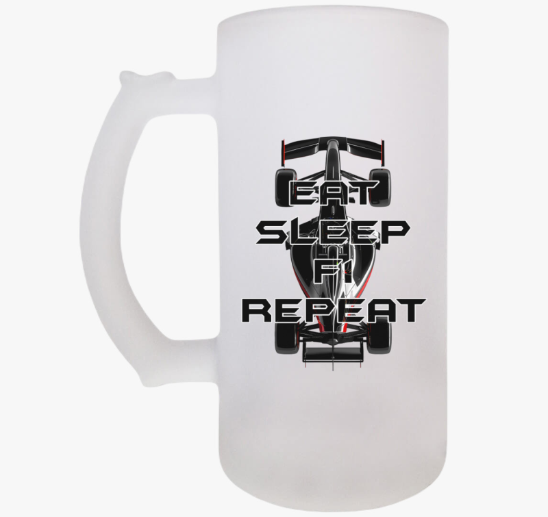 Eat Sleep F1 Repeat söröskorsó
