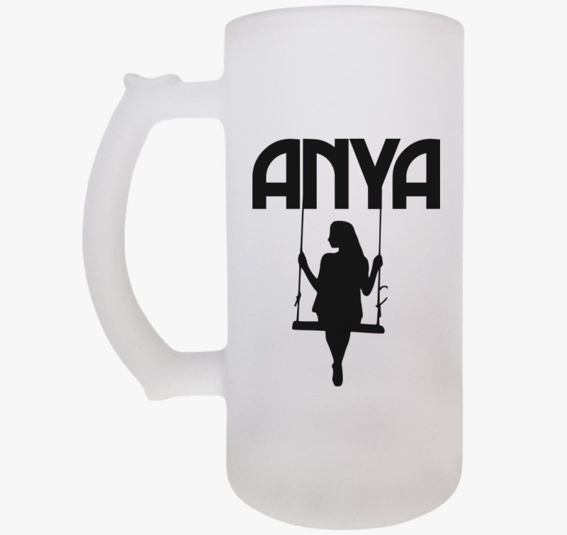 Anya hintázó minta söröskorsó