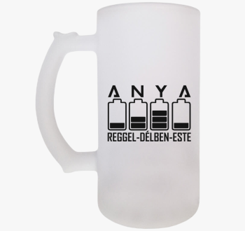 Anya töltős söröskor