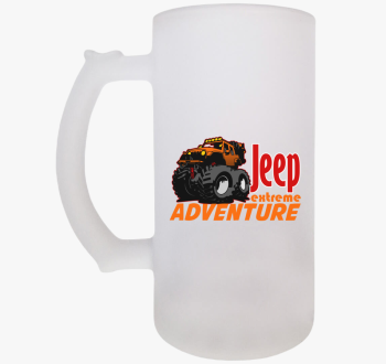 Jeep mintás söröskor