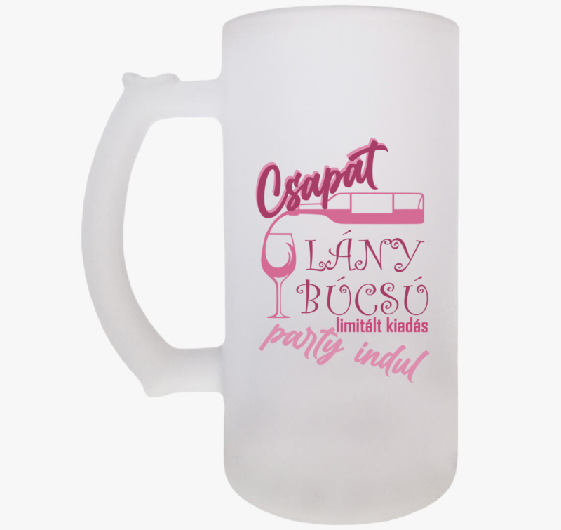 Lánybúcsú party kezdődik Csapat söröskorsó