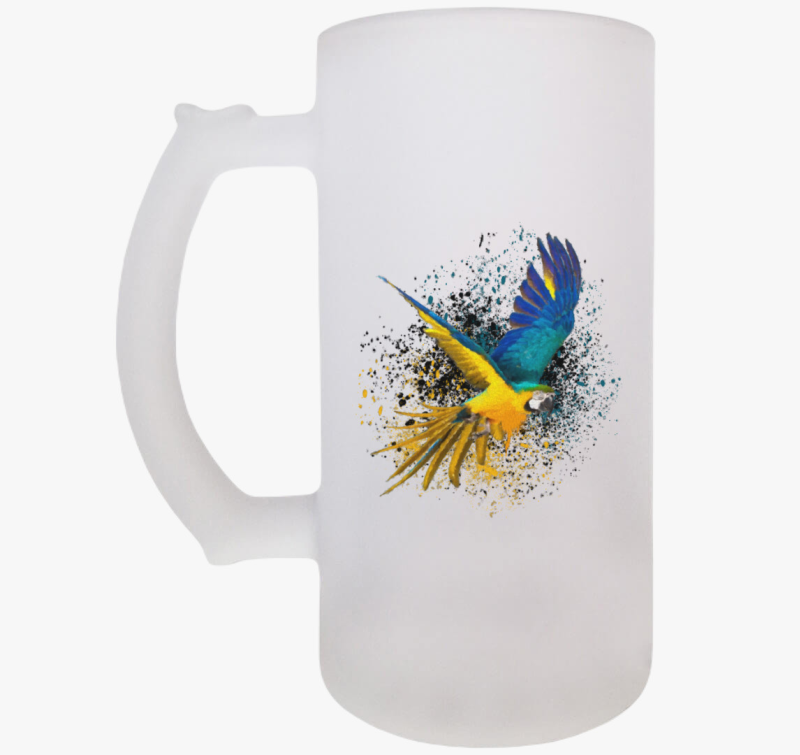 Papagájos söröskorsó