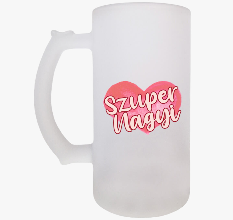 Anyák napi Szuper nagyi söröskorsó