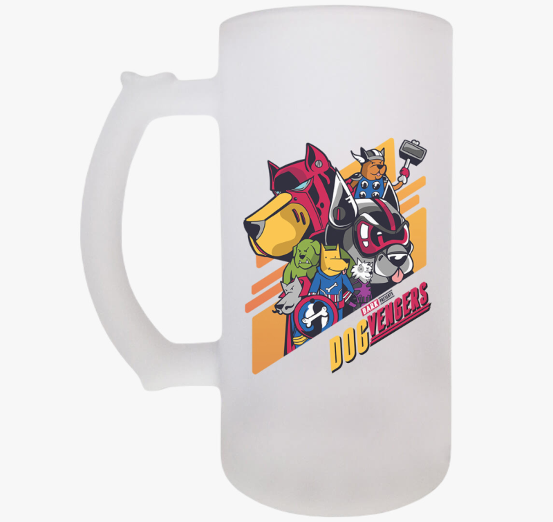 Kutyás Bosszúállók söröskorsó