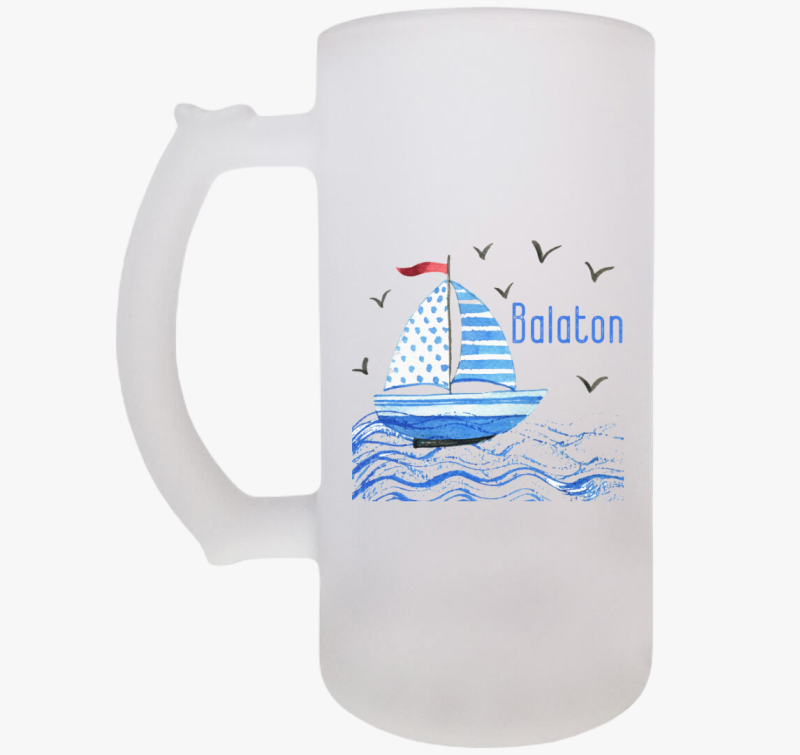 Vitorlás Balaton söröskorsó