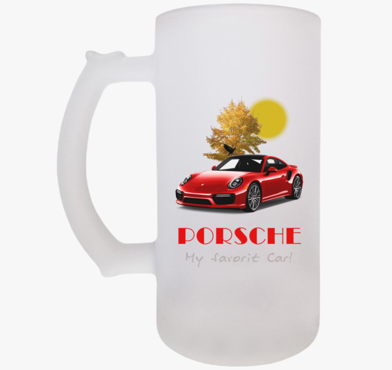 Red Porsche söröskorsó