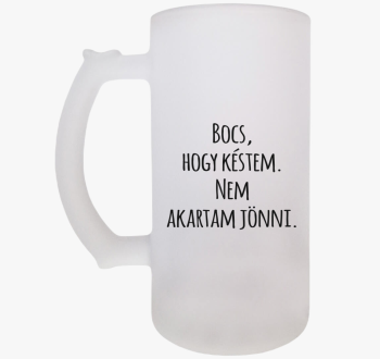 Bocs, hogy késtem ne...