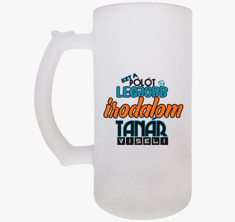 Irodalom tanár söröskorsó