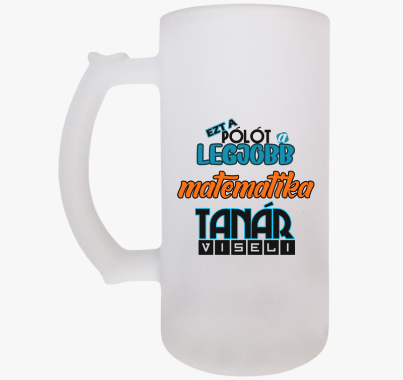 Matematika tanár söröskorsó