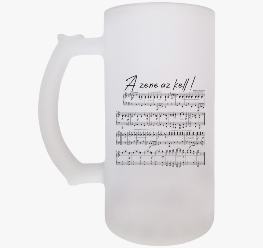 A zene az kell söröskorsó