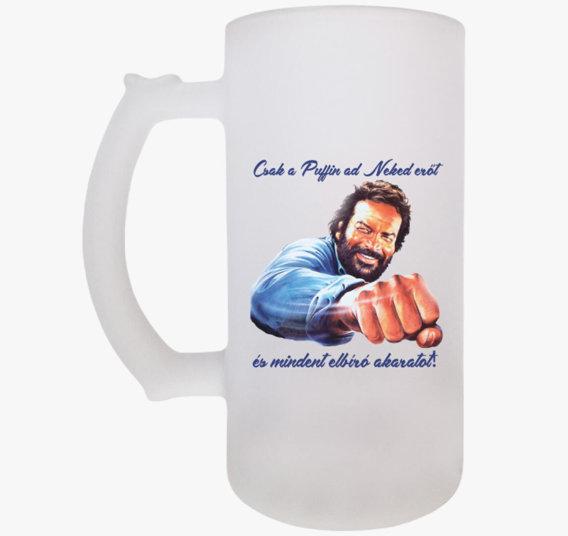 Bud Spencer puffin ököl söröskorsó