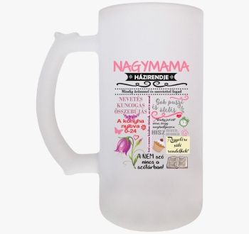 Nagymama házirendje ...