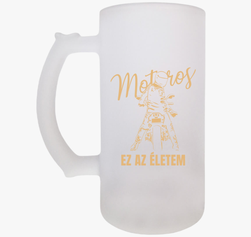 Motor ez az életem söröskorsó