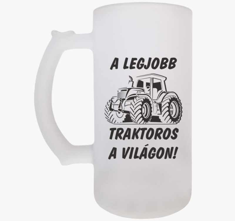 A legjobb traktoros a világon söröskorsó