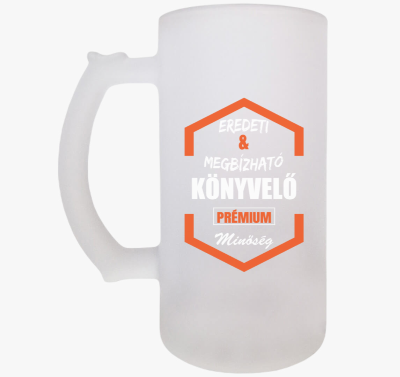 Eredeti és megbízható könyvelő prémium minőség söröskorsó