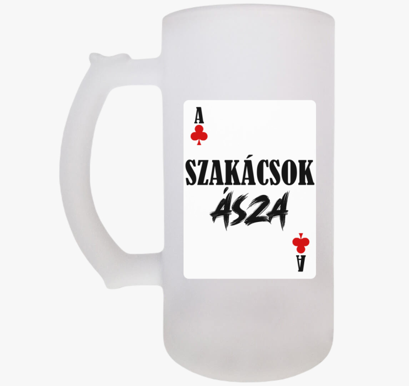Szakácsok ásza kártyás söröskorsó