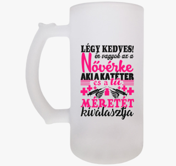 Nővér vagyok nem tud...