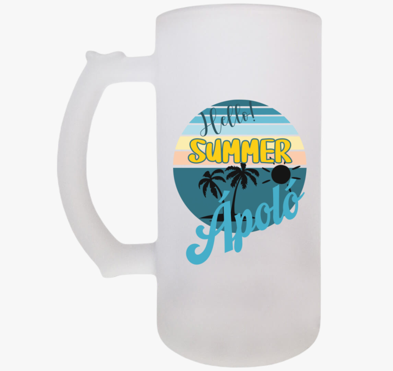 Hello Summer ápoló söröskorsó