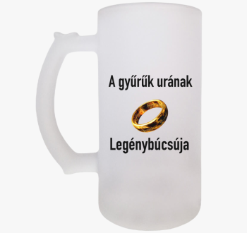 Gyűrűk ura legénybúc...