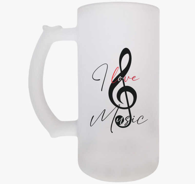 I love music söröskorsó