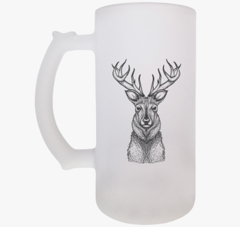Szarvas söröskorsó