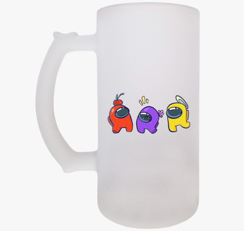 Among Us képregényes söröskorsó