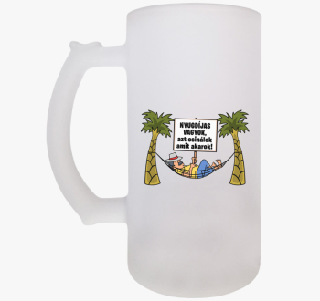 Nyugdíjas vagyok sör...