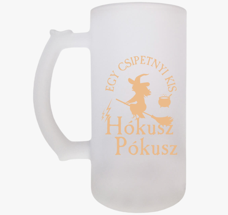 Csipetnyi hókusz pókusz stílusban söröskorsó