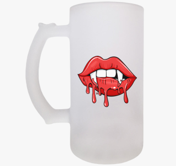 Vámpír száj söröskor