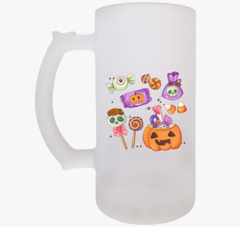 Halloween cukorka sö...