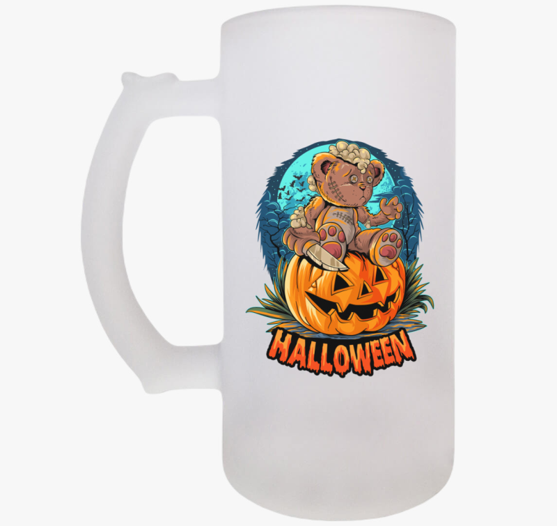 Teddy macis halloweeni söröskorsó