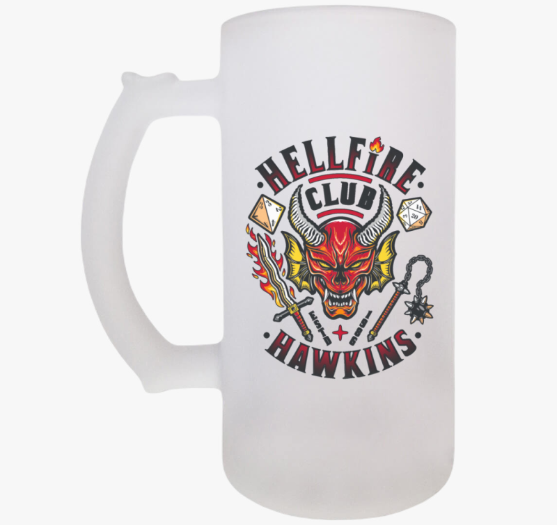 Hellfire Club Stranger Things v2 söröskorsó