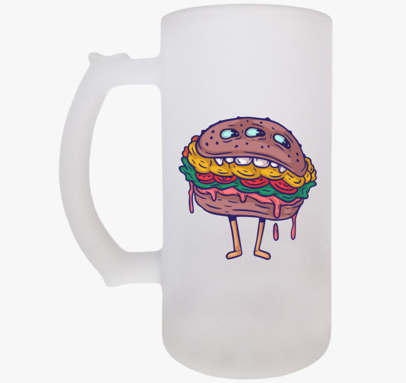 Hamburger szörny söröskorsó